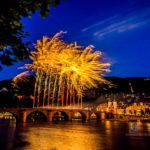 Heidelberg Feuerwerk - Heidelberg Schlossbeleuchtung