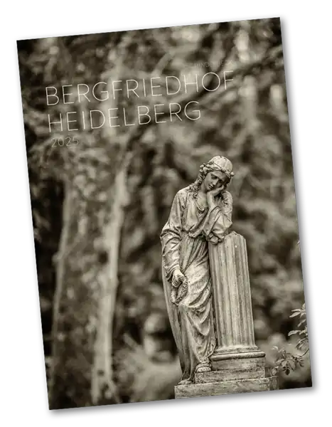 Heidelberg Bergfriedhof Kalender / Fotogkalender 2025 - Frank Schindelbeck