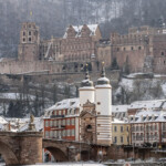 Heidelberg, Alte Brücke und Schloss im Winter - Foto: Frank Schindelbeck Fotografie
